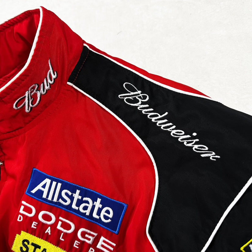Budweiser Red Vintage Racing Jacket