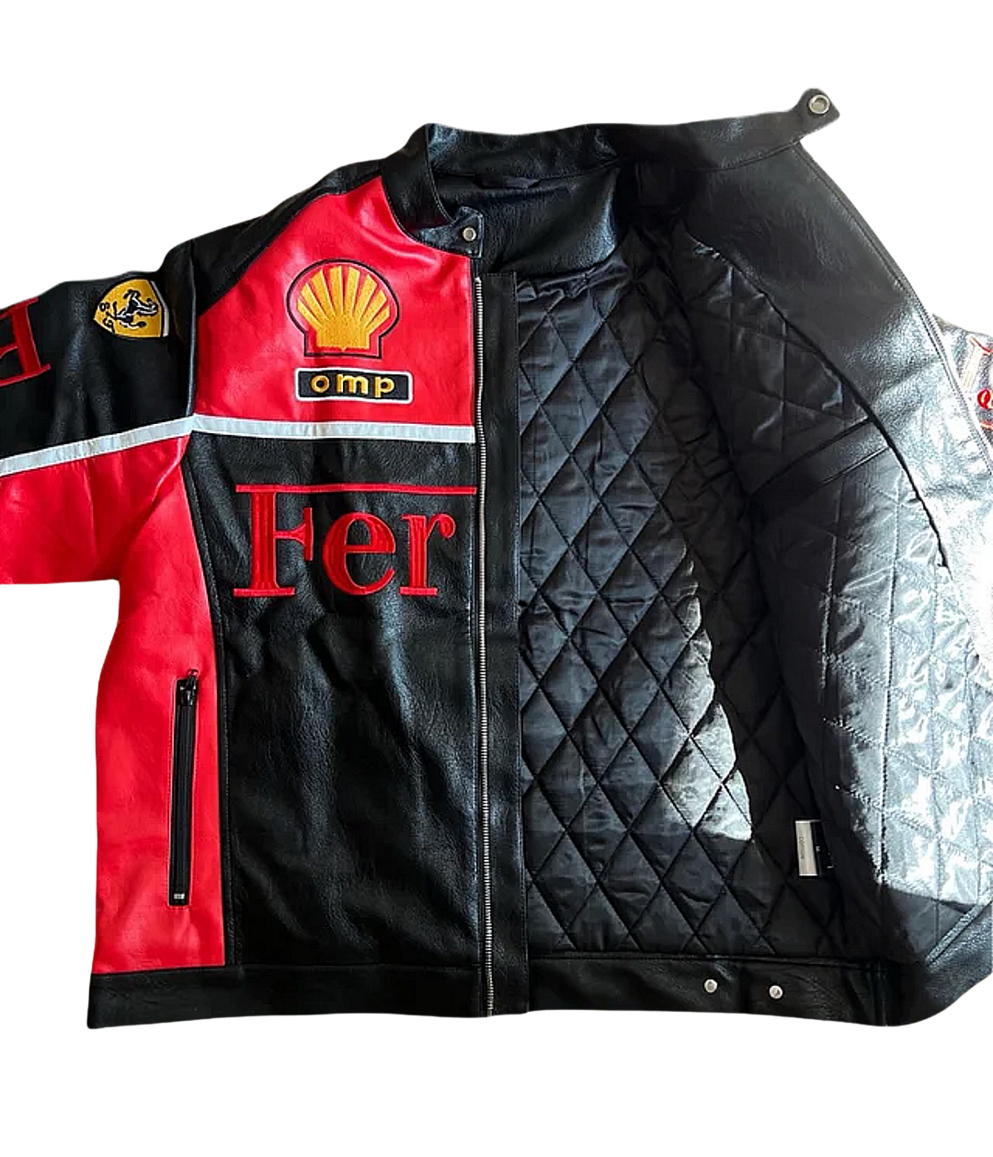 Ferrari Leather Jacket Marlboro Edition