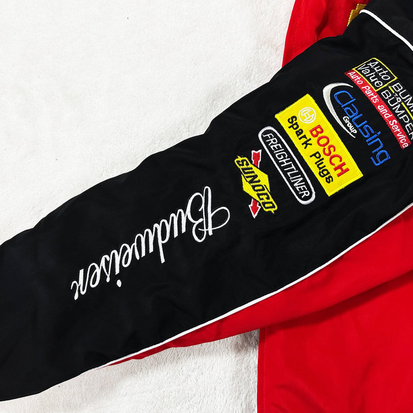 Budweiser Red Vintage Racing Jacket
