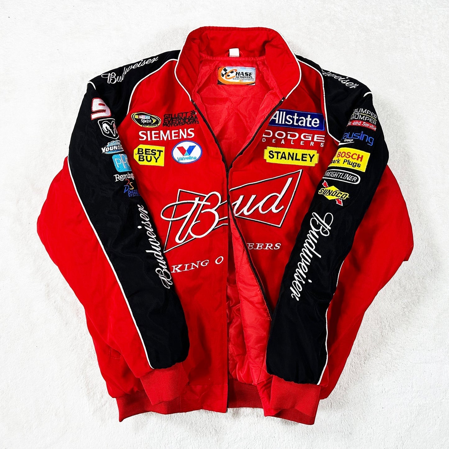 Budweiser Red Vintage Racing Jacket