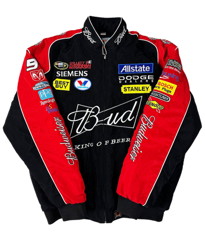 Budweiser Black Vintage Racing Jacket