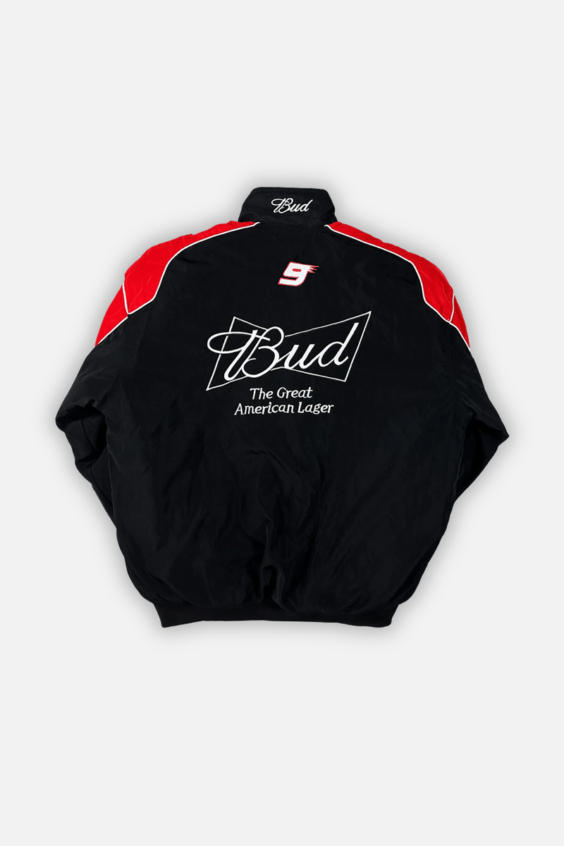 Budweiser Black Vintage Racing Jacket