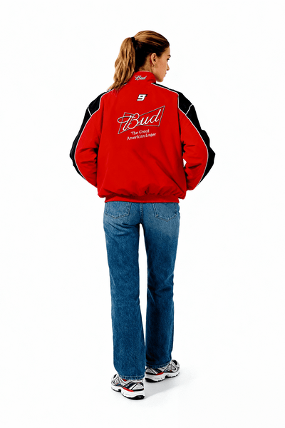 Budweiser Red Vintage Racing Jacket