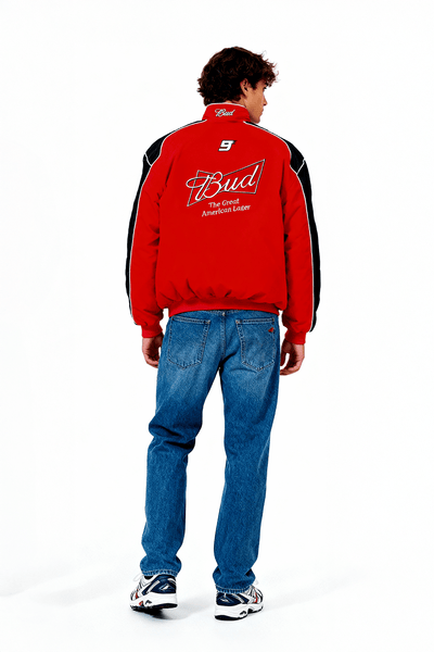 Budweiser Red Vintage Racing Jacket