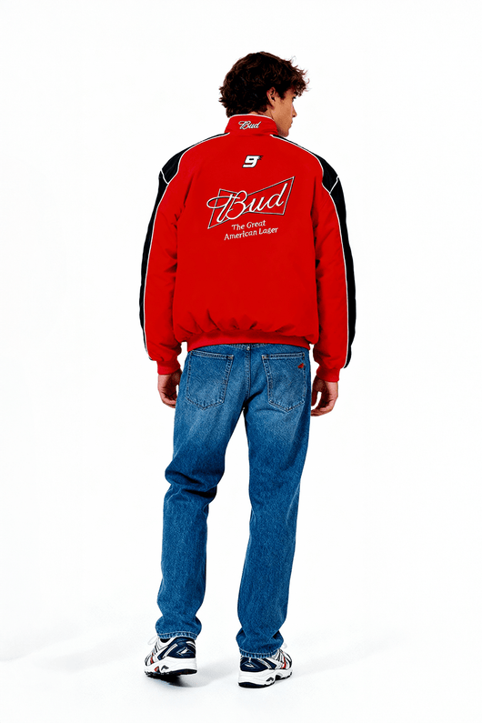 Budweiser Red Vintage Racing Jacket
