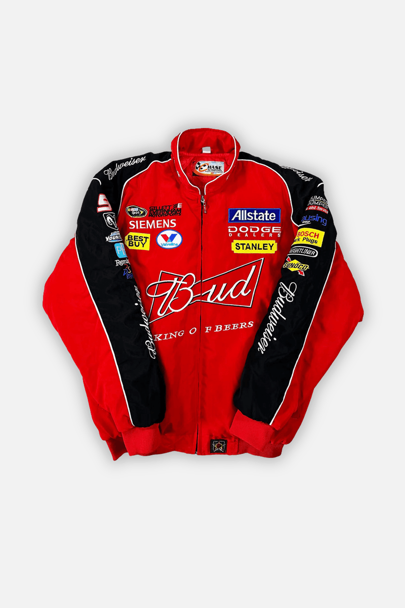 Budweiser Red Vintage Racing Jacket