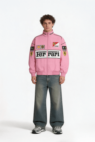 Vintage Pink Scuderia Jacket