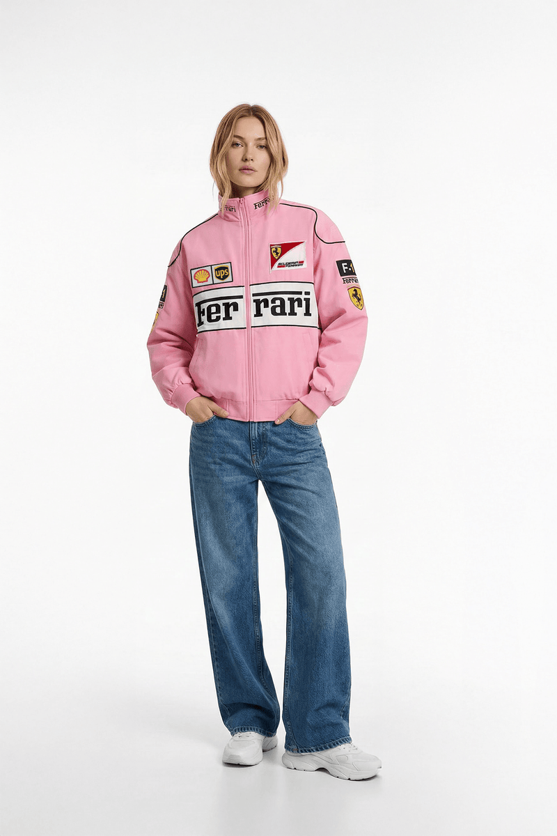 Vintage Pink Scuderia Jacket