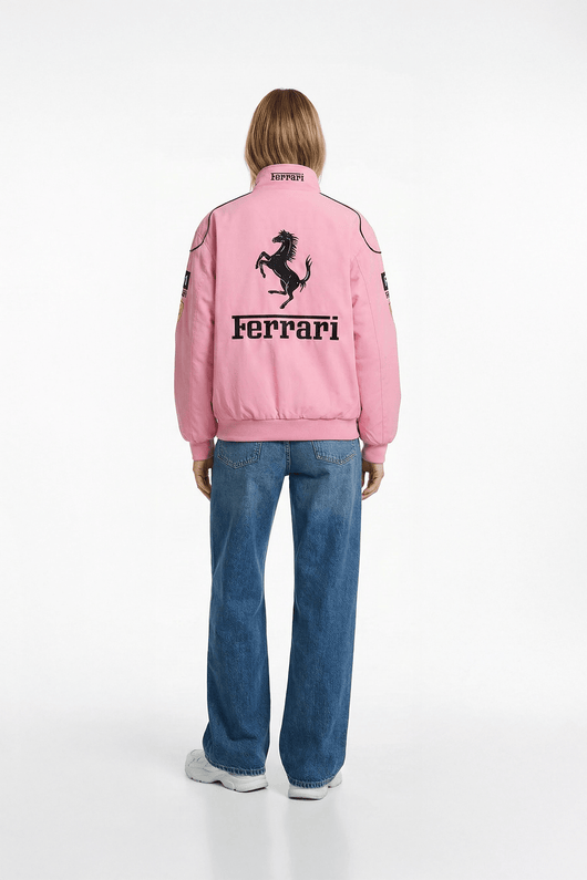 Vintage Pink Scuderia Jacket