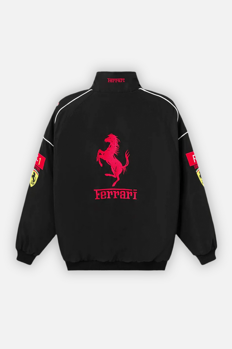 Vintage Scuderia Black Jacket