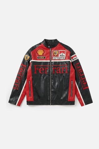 Ferrari Leather Jacket Marlboro Edition