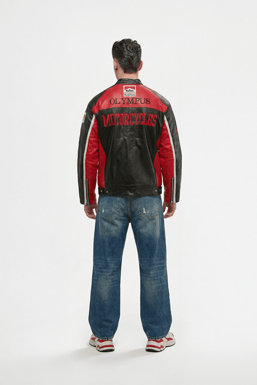 Ferrari Leather Jacket Marlboro Edition
