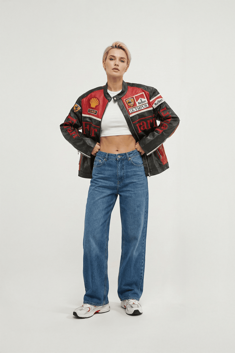 Ferrari Leather Jacket Marlboro Edition