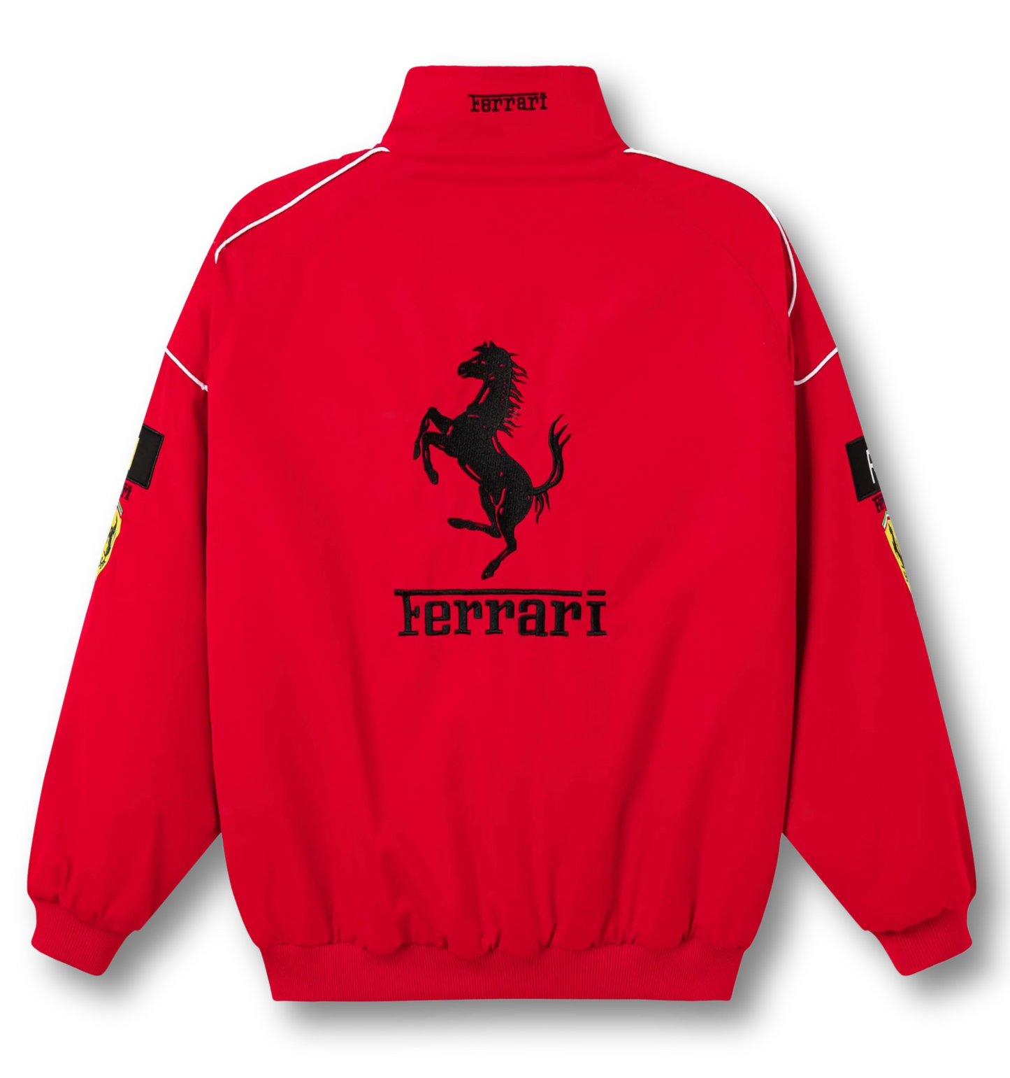 Vintage Scuderia Red Ferrari Jacket