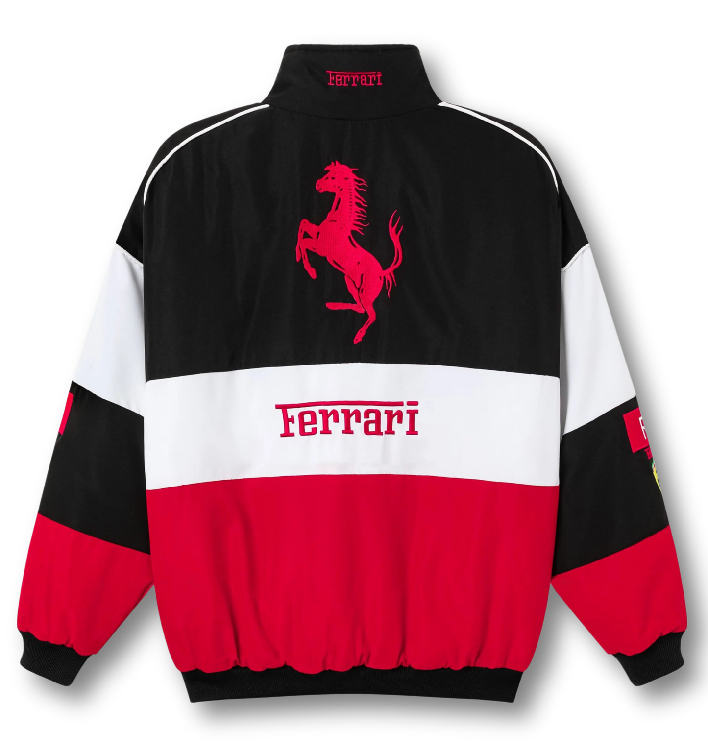 Vintage Scuderia Tri-Color Ferrari Jacket
