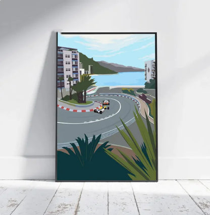 Urban Racing Canvas Art