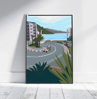Urban Racing Canvas Art