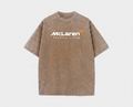 McLaren Vintage Washed Racing Tee – Khaki