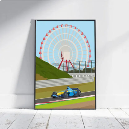 Urban Racing Canvas Art