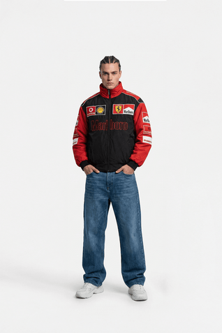 Ferrari F1 Marlboro Vintage Racing Jacket