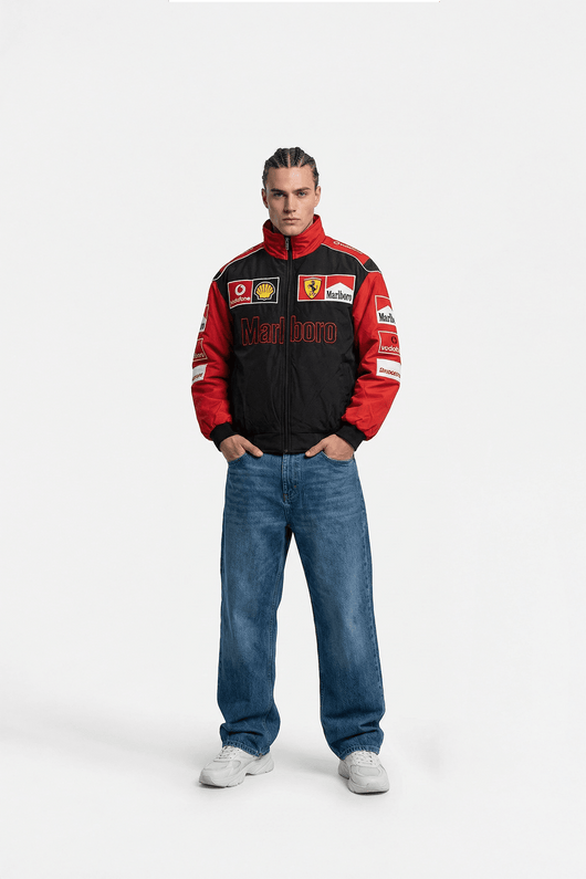 Ferrari F1 Marlboro Vintage Racing Jacket