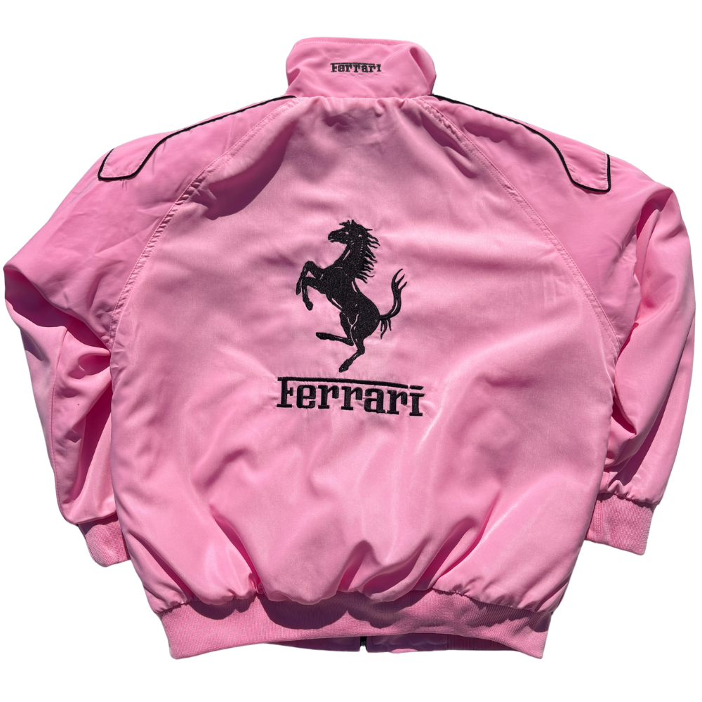 Vintage Pink Scuderia Ferrari Jacket