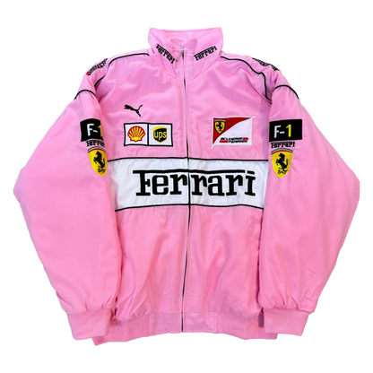 Vintage Pink Scuderia Ferrari Jacket