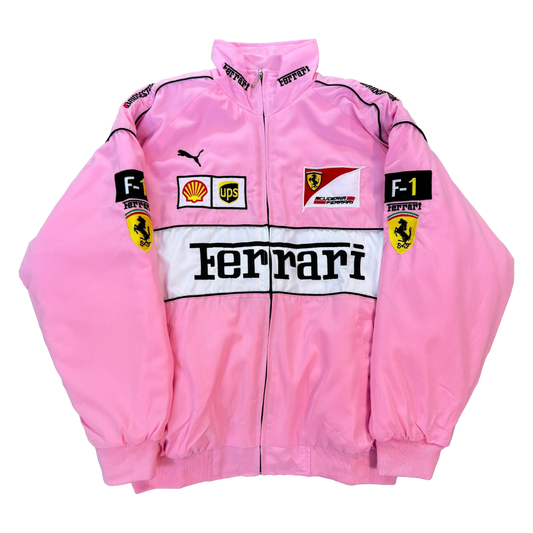 Vintage Pink Scuderia Ferrari Jacket
