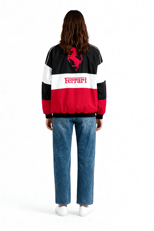 Vintage Scuderia Tri-Color Jacket