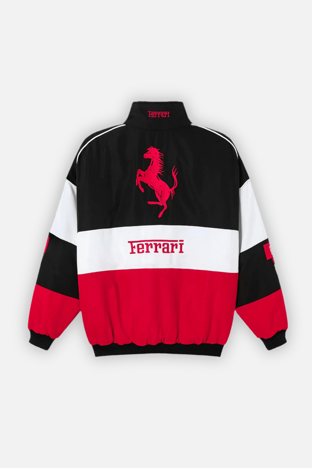 Vintage Scuderia Tri-Color Ferrari Racing Jacket | Italian Flag Design ...