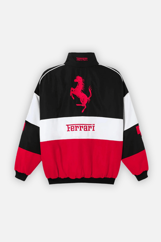 Vintage Scuderia Tri-Color Jacket