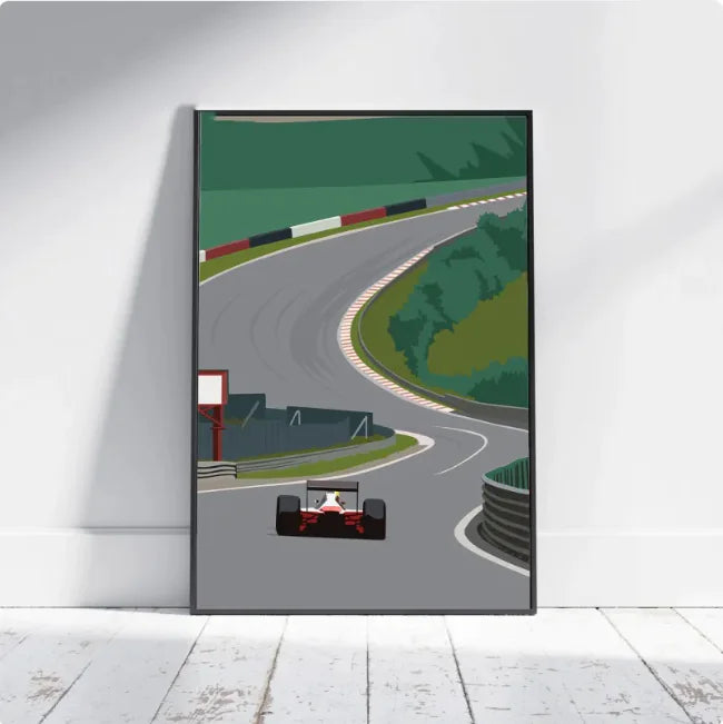 Urban Racing Canvas Art