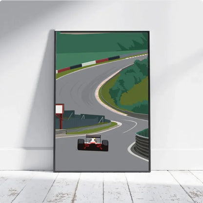 Urban Racing Canvas Art