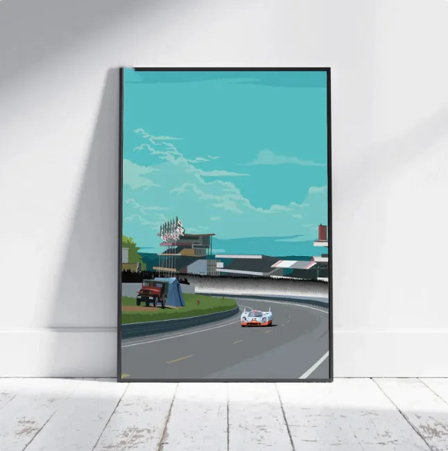 Urban Racing Canvas Art