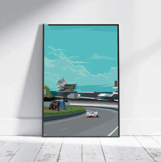 Urban Racing Canvas Art