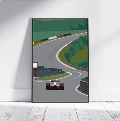 Urban Racing Canvas Art